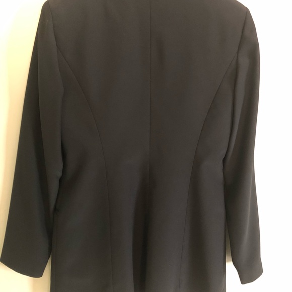 Vintage Oversize Black Tuxedo blazer - Picture 4 of 7
